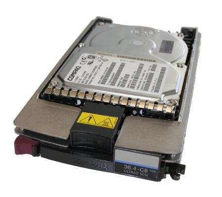 Disque Dur Compaq 36,4 Go BD03664545 - 10K U3 SCSI 80 Broches - Occasion