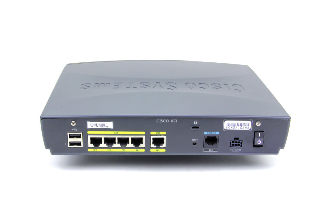 Cisco 871 Services Ruteador-Ruteador-Desktop 871-k9 ServerXpress Mexico ...