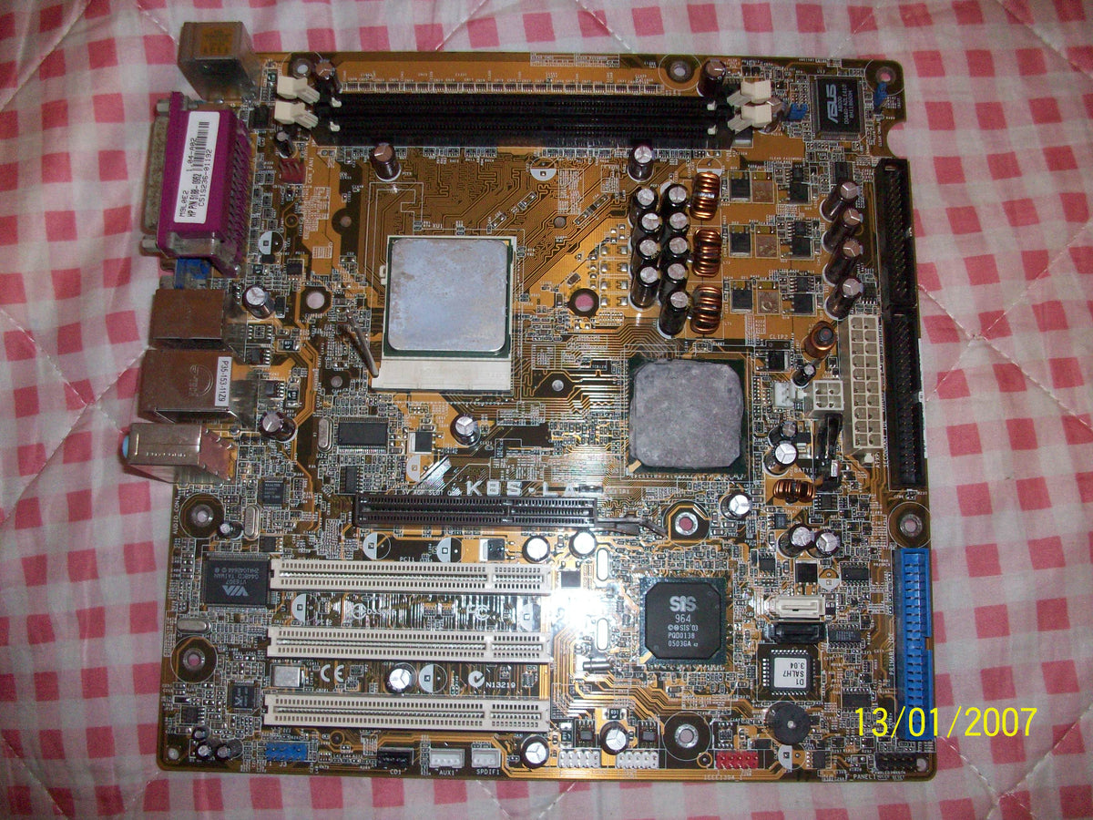 Carte Mère Asus K8S-LA Rev 1.04 – Socket 754, Testée OK