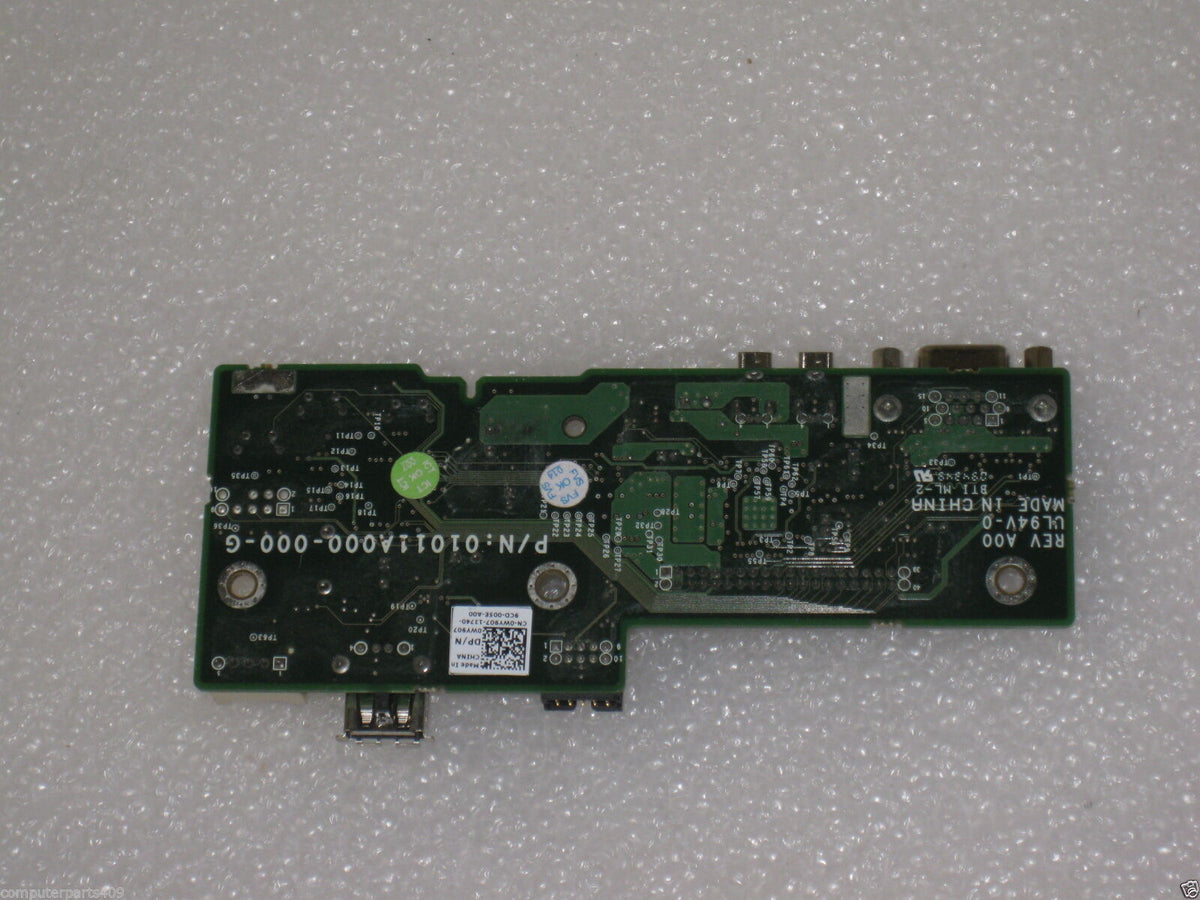 Dell PowerEdge R300 Modulo CONTROL PANEL USB WY907 ServerXpress Mexico ...